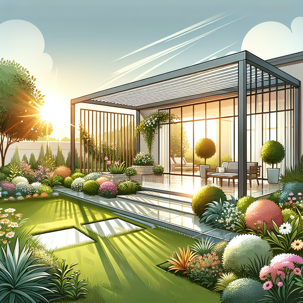 Nowoczesne rozwiązania w architekturze ogrodowej: pergola aluminiowa